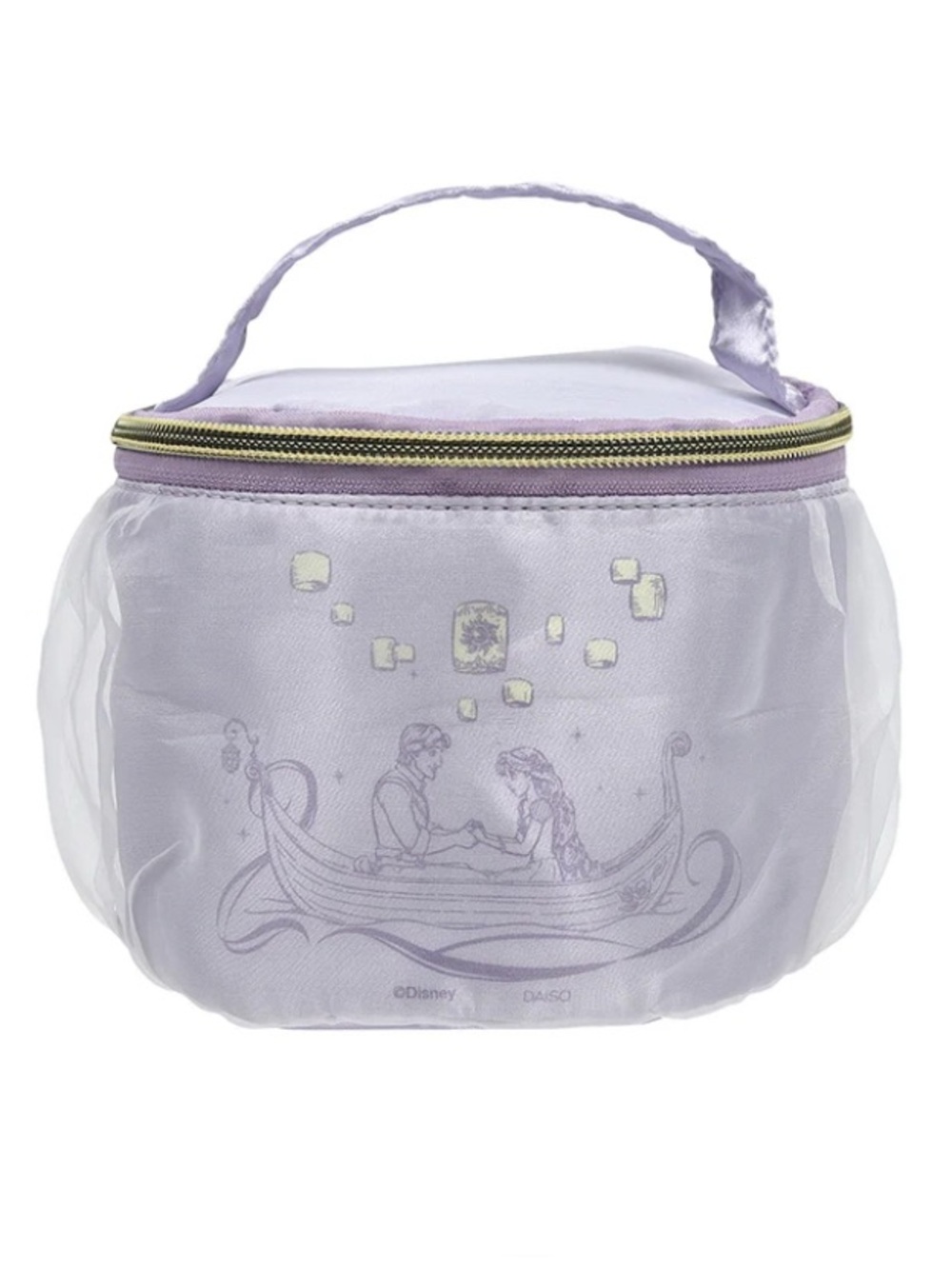 BNWT Japan Disney Rapunzel Tangled Vanity Pouch purple